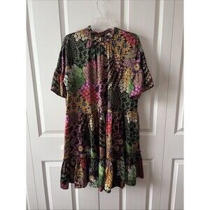 Anthropologie Uncle Frank Dress Womens Size Med Casual Boho Artsy Funky Hippie